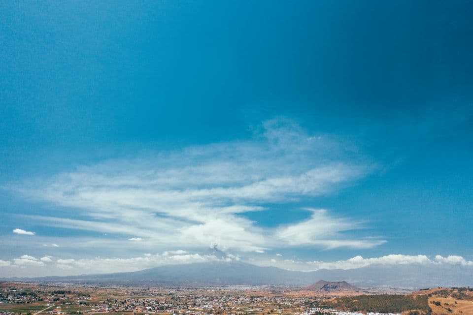 Ilustración temática de Antigua, Guatemala